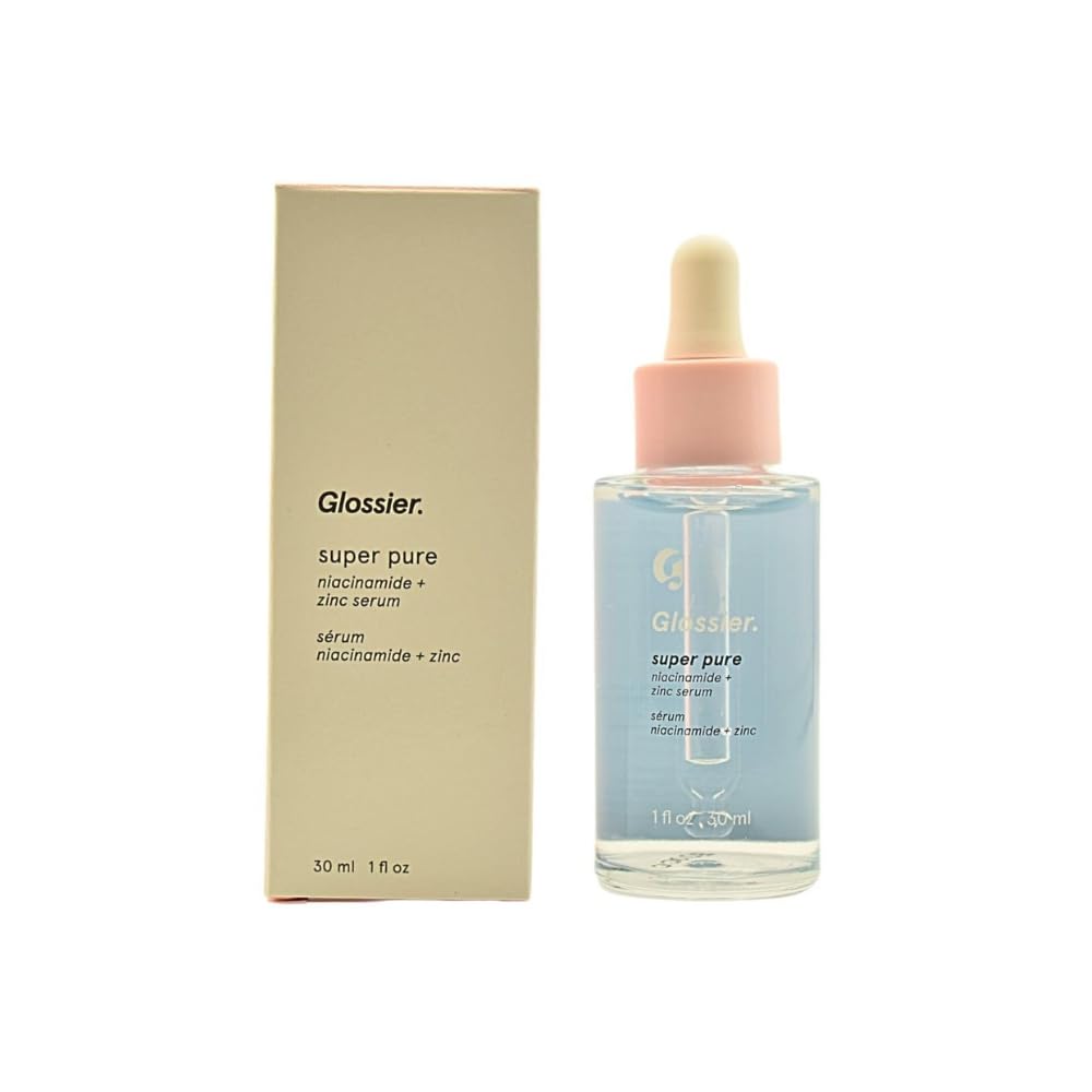 Glossier Super Pure Clarifying Face Serum with Niacinamide + Zinc – 1 fl oz / 30 mL