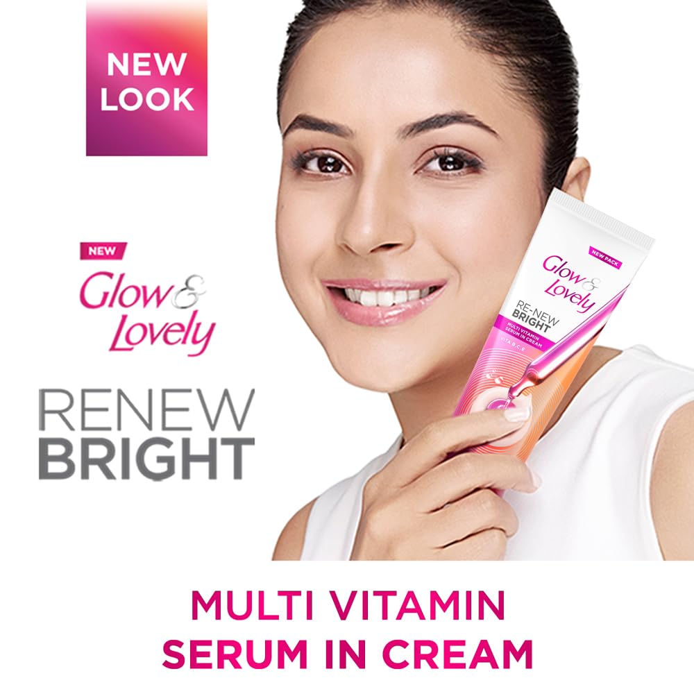 Glow & Lovely Advanced Multi-Vitamin Face Cream 80g | Hydration & Radiance