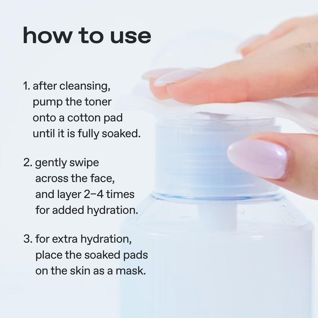 Glow Lemon Vitamin Toner | Hydration with Hyaluronic Acid, Mild Exfoliation, Jeju Lemon Water | Cruelty-Free | 10 oz