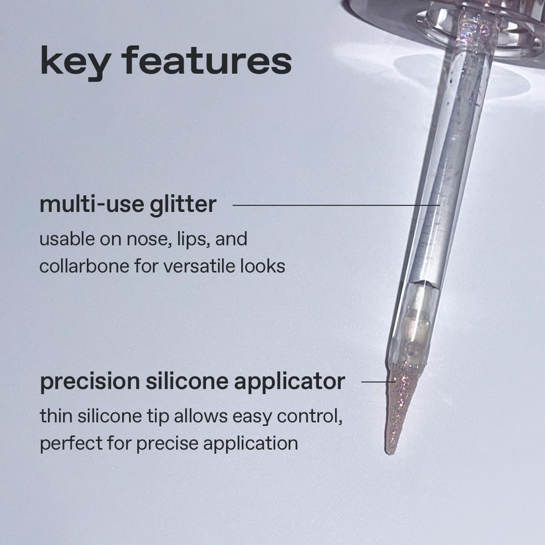 Glow Shattered Glass Glitter 1979 – Metallic Shimmer, Long-Lasting 0.1 oz
