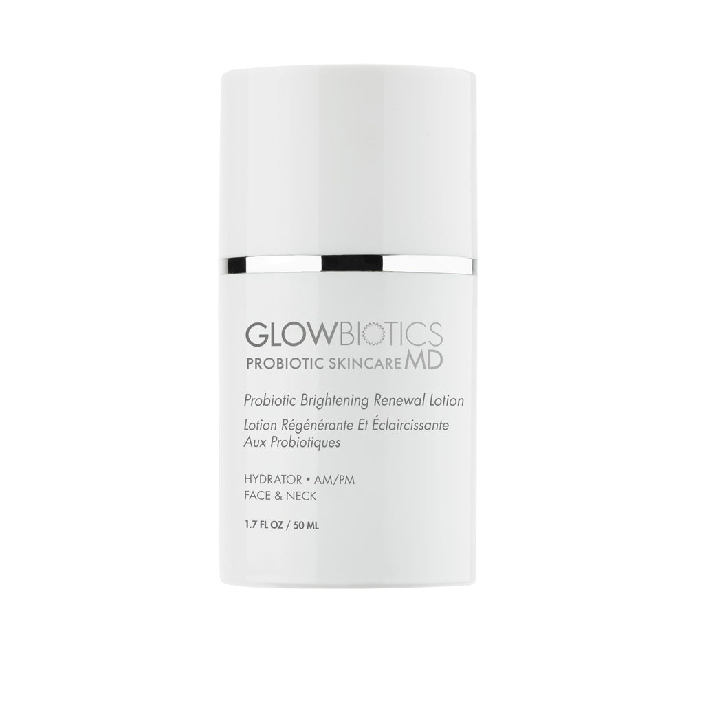 Glowbiotics Probiotic Brightening Renewal Lotion 1.7 oz – Lightweight Hydration & Brightening