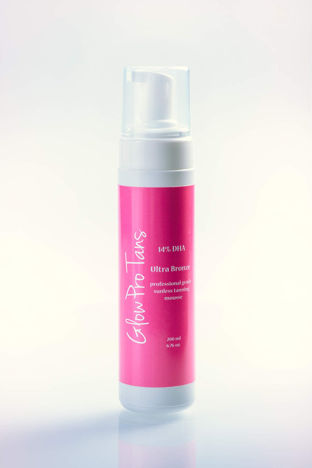 GlowPro Tans - Professional Strength Tanning Mousse, 14% DHA, Darkest Self Tanner