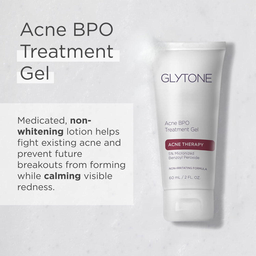 GLYTONE Acne BPO Gel 5% – Spot Treatment for Face, Fragrance-Free