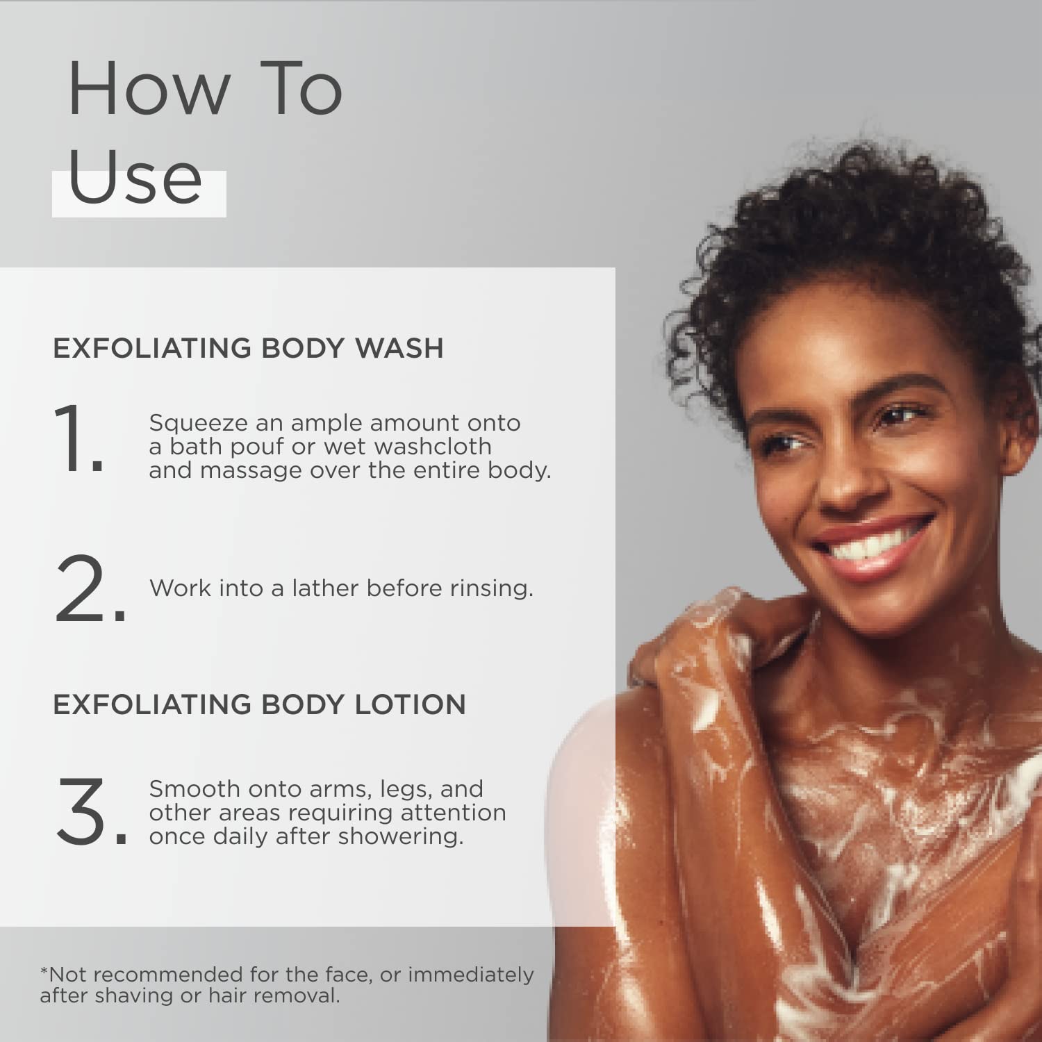 GLYTONE Glycolic Acid Body Wash – Fragrance-Free Exfoliating Cleanser (2 oz)