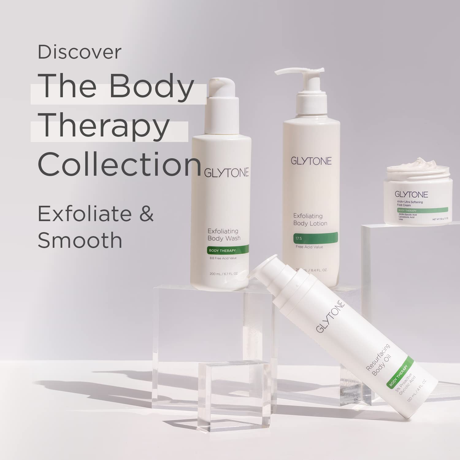 GLYTONE AHA+ Foot Cream for Dry, Cracked Feet | Exfoliate, Hydrate & Retexturize