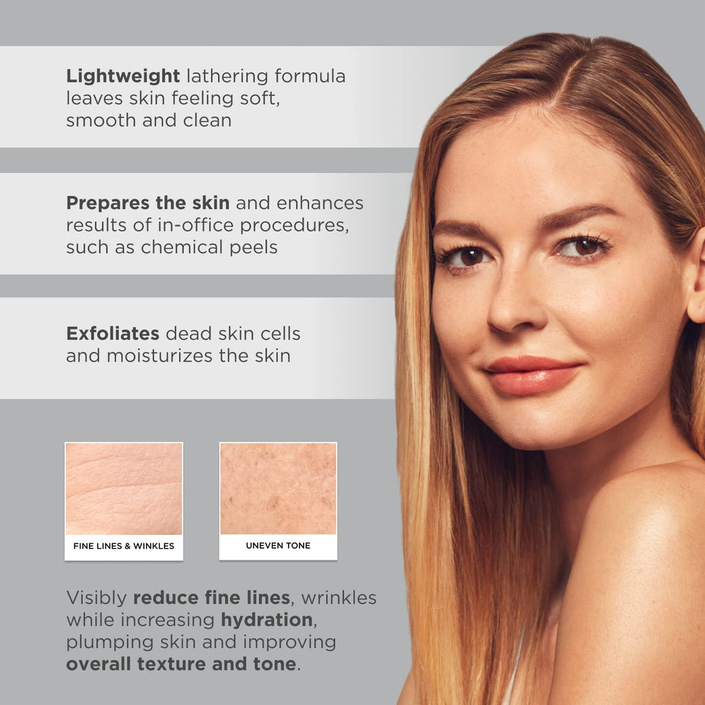 Glytone Mild Gel Exfoliating Cleanser – Oil-Free, Fragrance-Free Glycolic Face Wash (2 fl oz)