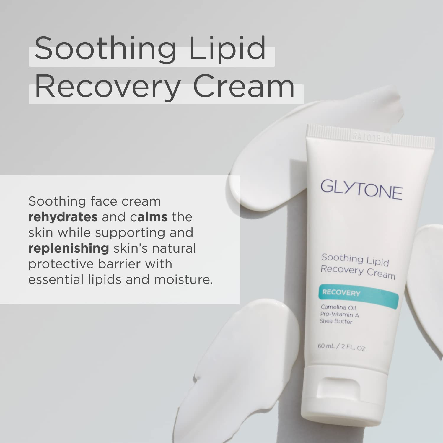 Glytone Soothing Lipid Recovery Cream — Hydrates, Calms & Restores Skin Barrier