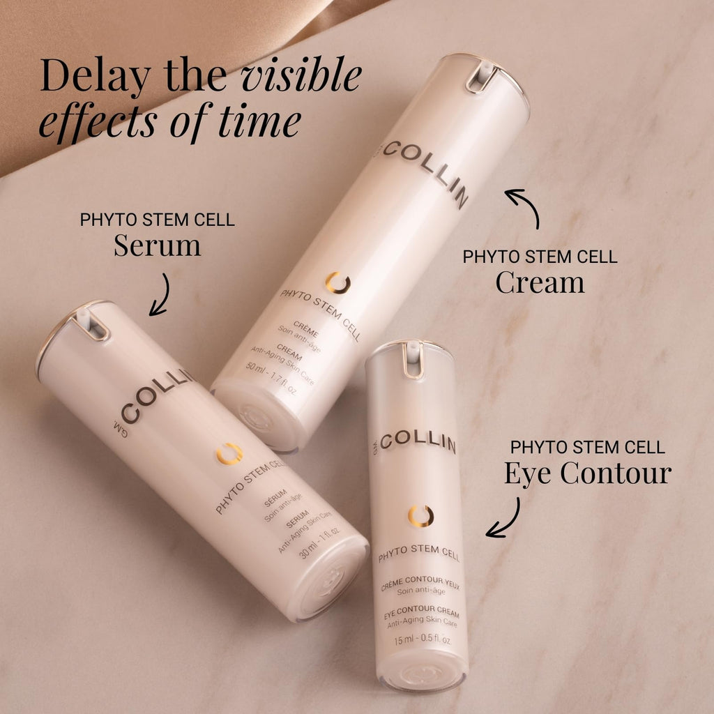 G.M. COLLIN Phyto Stem Cell Eye Contour | Anti-Aging Eye Cream with Peptides & Plant Stem Cells | Firms, Dark Circles & Puffiness