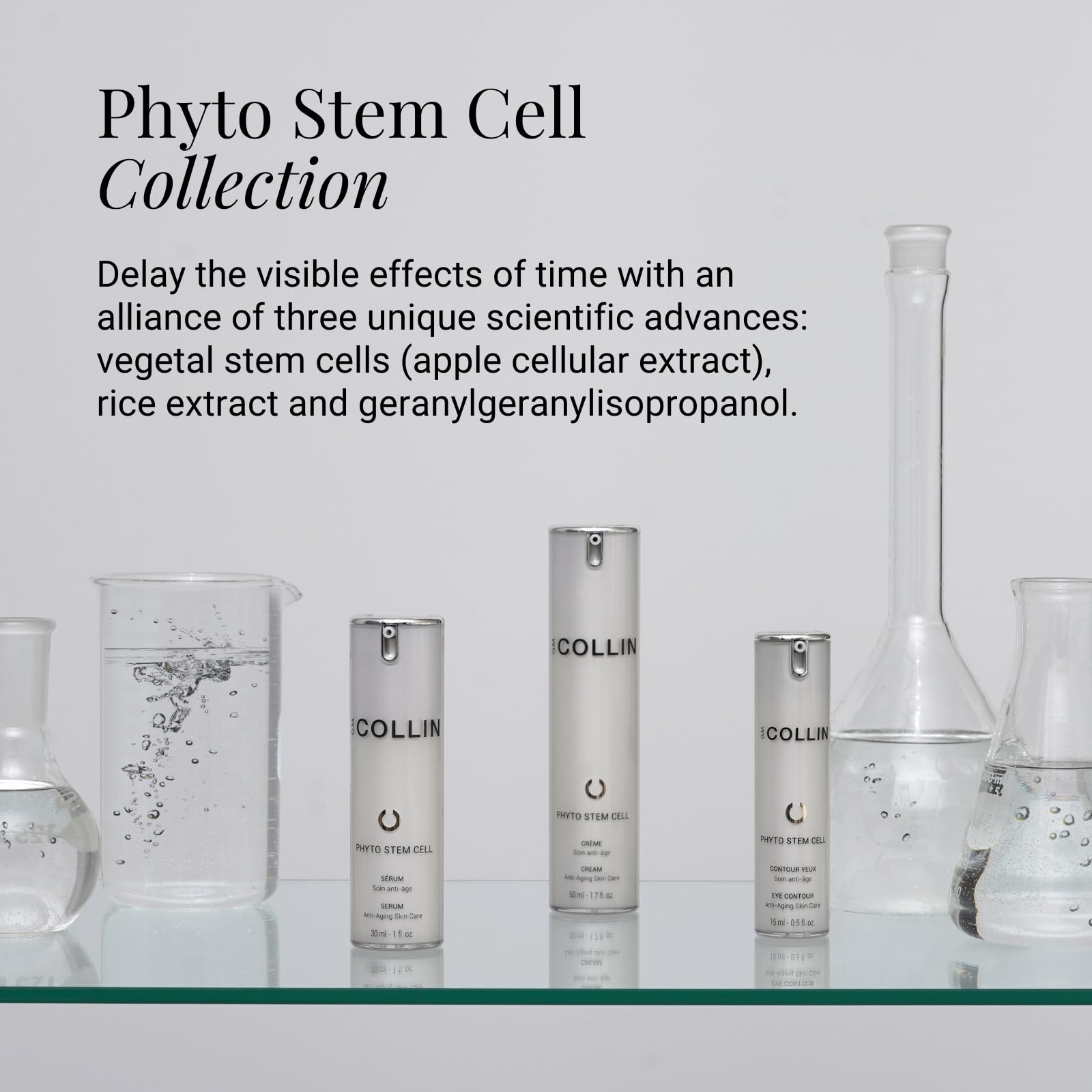 G.M. COLLIN Phyto Stem Cell Eye Contour | Anti-Aging Eye Cream with Peptides & Plant Stem Cells | Firms, Dark Circles & Puffiness