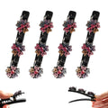 Godmifa Sparkling Crystal Stone Braided Hair Clip – 2026 Rhinestone Hair Accessory