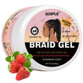 Goiple 16oz Big Capacity Braid Gel – Extra Hold, High Shine, No Flake Edge Control for Twists, Locs & Braids