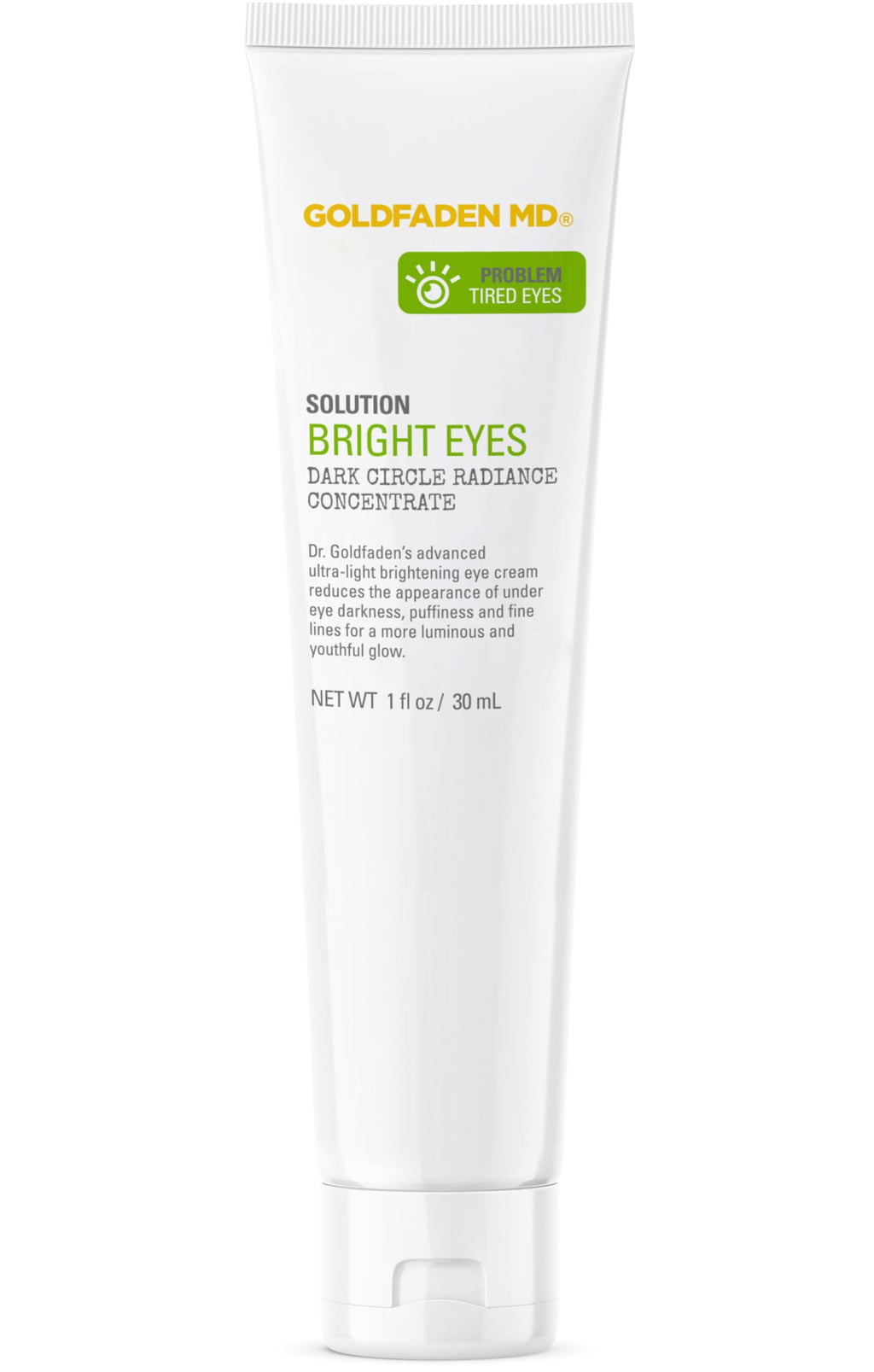 Goldfaden MD Bright Eyes Eye Cream – Dark Circle Concentrate with Soy Peptide & Arnica