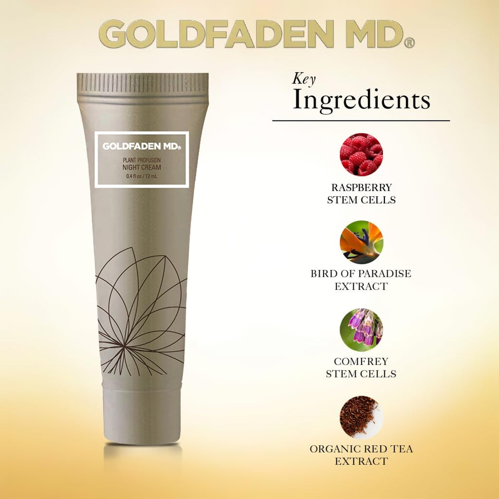 GOLDFADEN MD Plant Profusion Regenerative Night Cream 0.4 fl oz