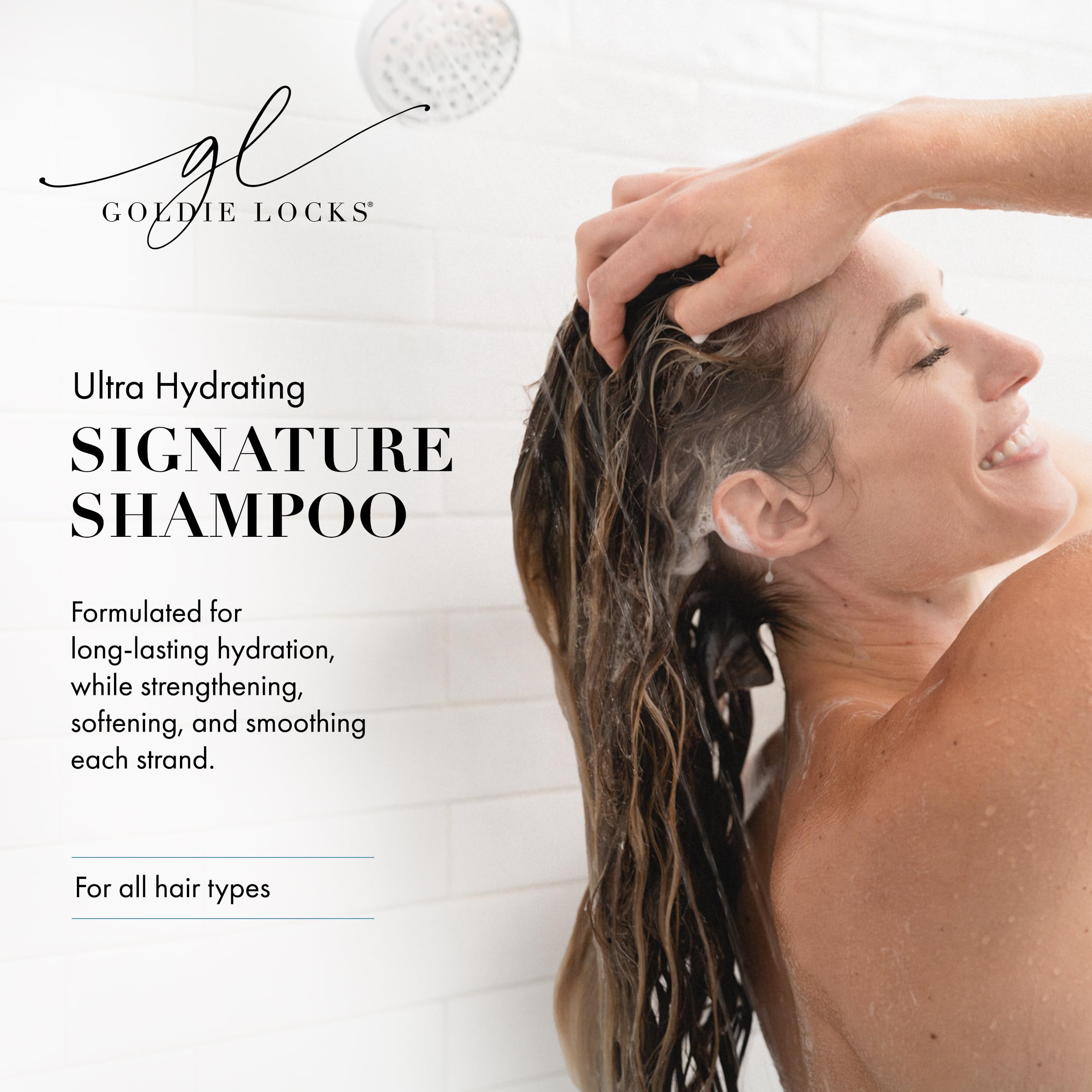 Goldie Locks Ultra Hydrating Shampoo - Sulfate-Free, Color-Safe & Extensions Friendly | 8.45 fl oz