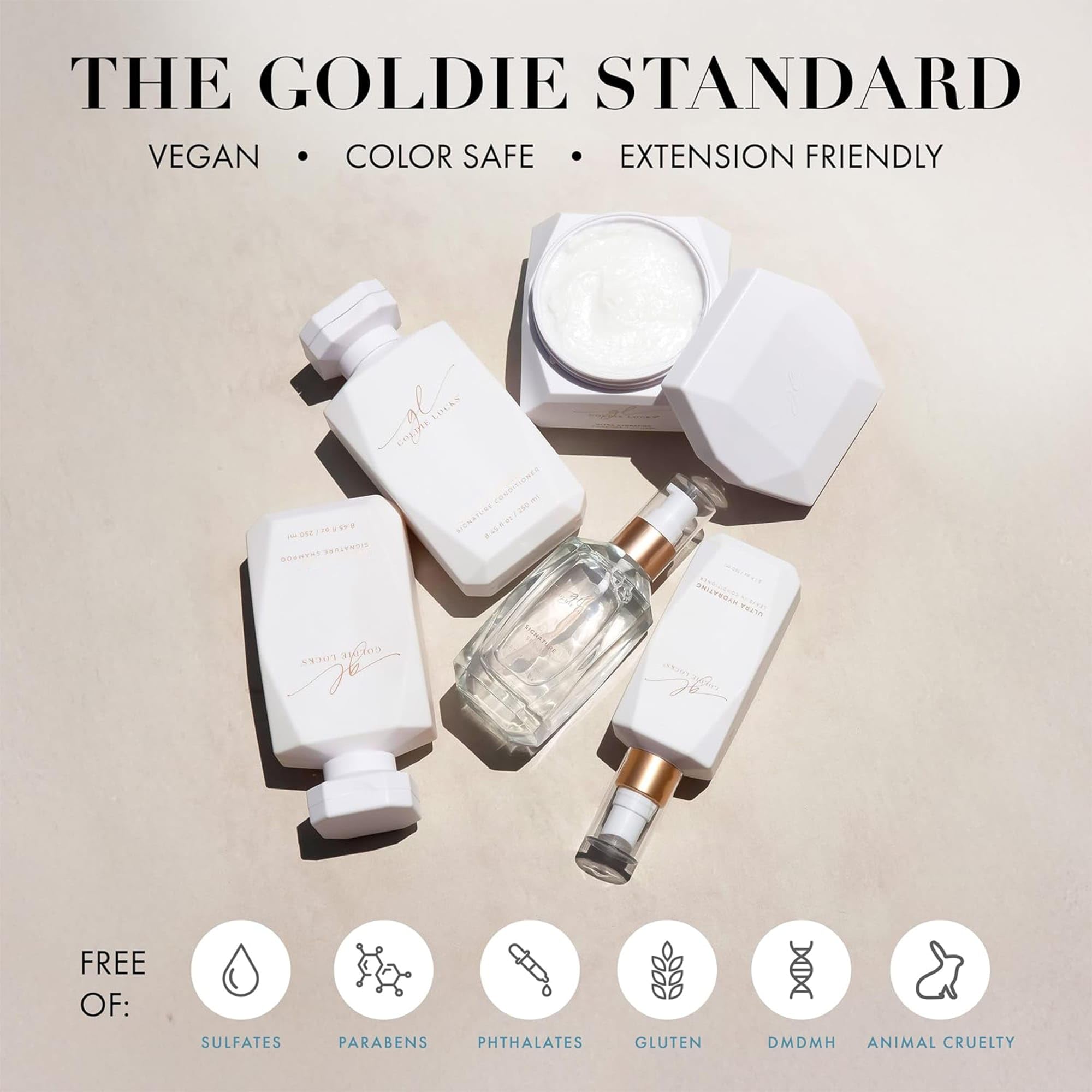 Goldie Locks Ultra Hydrating Shampoo - Sulfate-Free, Color-Safe & Extensions Friendly | 8.45 fl oz