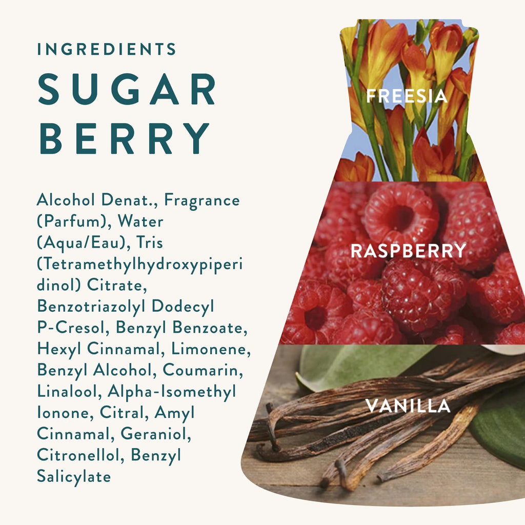 Good Chemistry Sugar Berry Eau de Parfum 1.7 fl oz | Long-Lasting, Vegan Fragrance with Freesia, Raspberry & Vanilla
