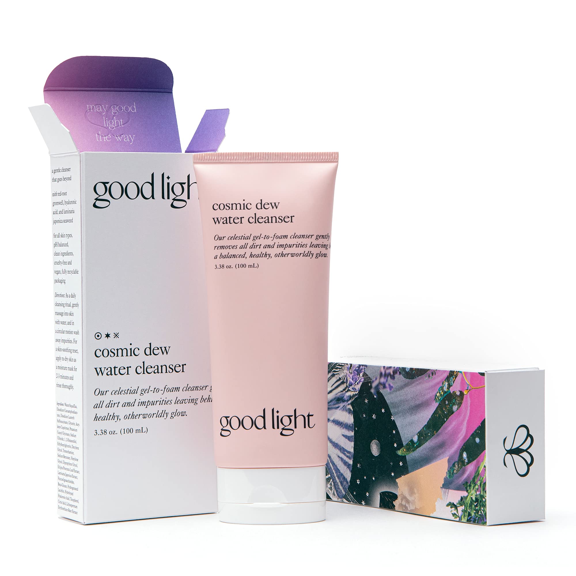 Good Light Cosmic Dew Water Cleanser — Hydrating Gel-to-Foam for Sensitive Skin