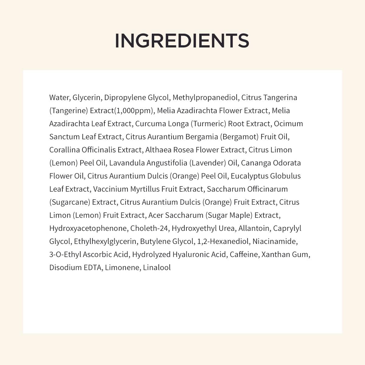 Goodal Green Tangerine Vita C Toner Pad (70ea) 160ml