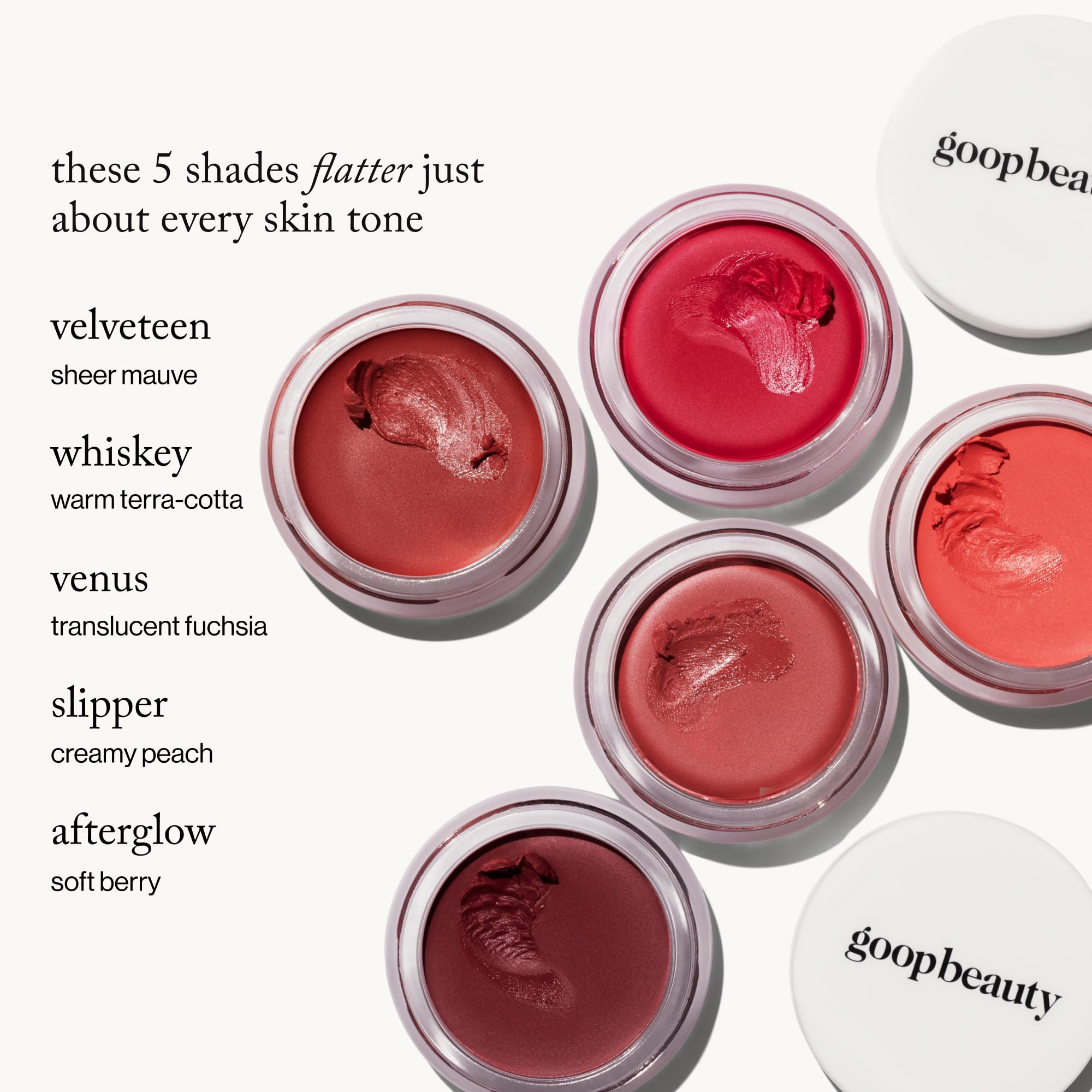 goop Beauty Cream Blush Whiskey – Warm Terracotta | Sheer Lip & Cheek Tint with Vitamin C, Vitamin E & Safflower Oil