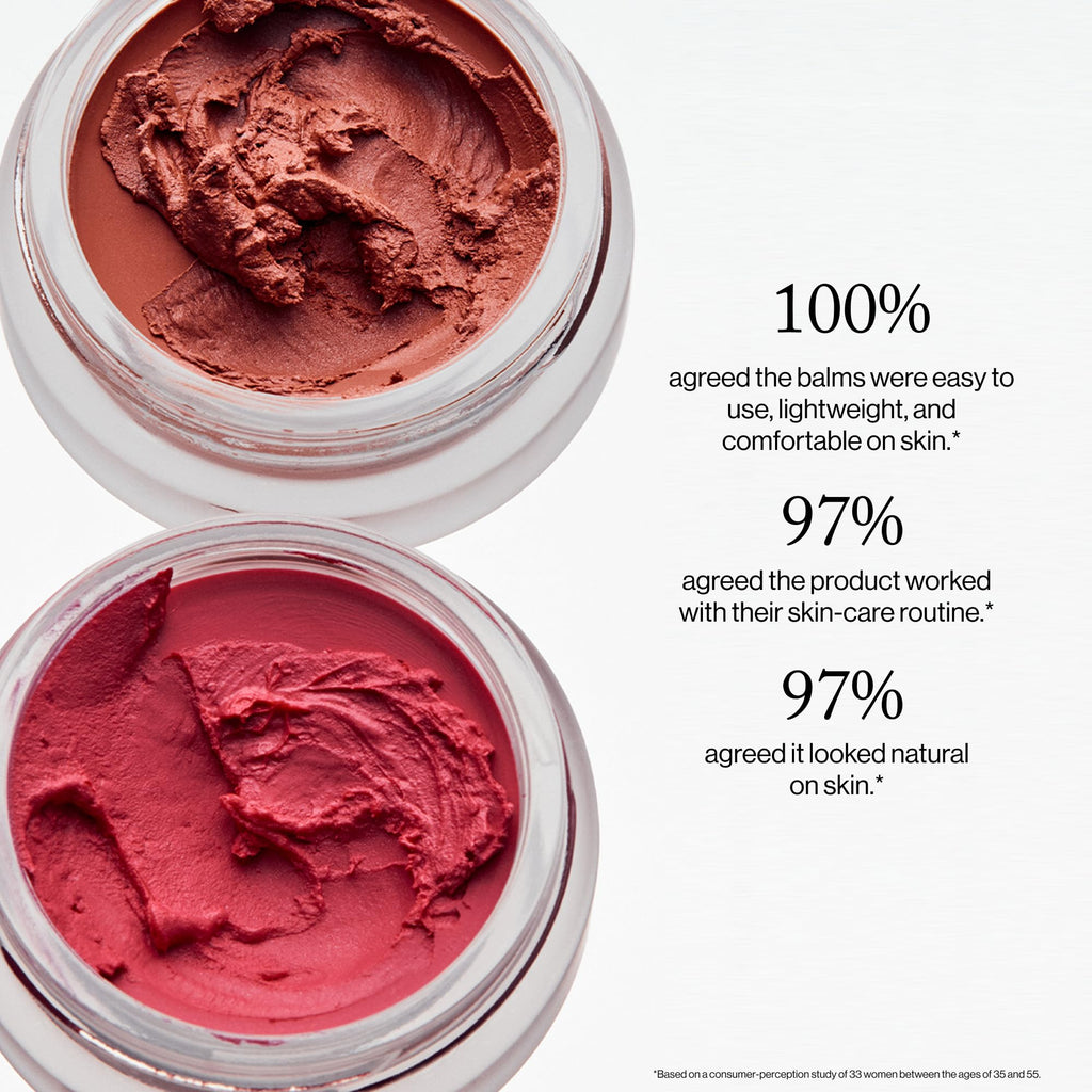 goop Beauty Cream Blush | Sheer Lip & Cheek Tint with Vitamin C & E | Soft Berry