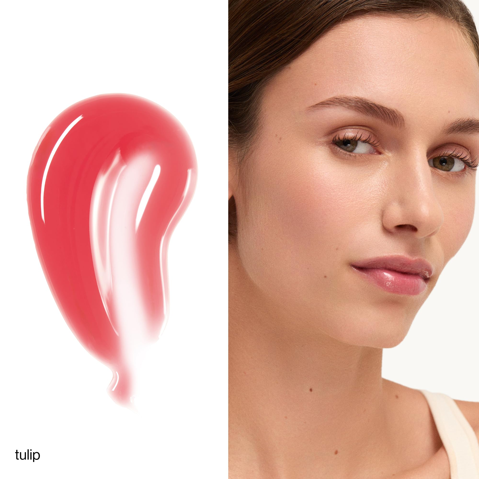 goop Beauty Hydra-Barrier Gel Gloss Tulip – Hydrating Lip Gloss with Hyaluronic Acid & Vitamin E | 0.13 oz
