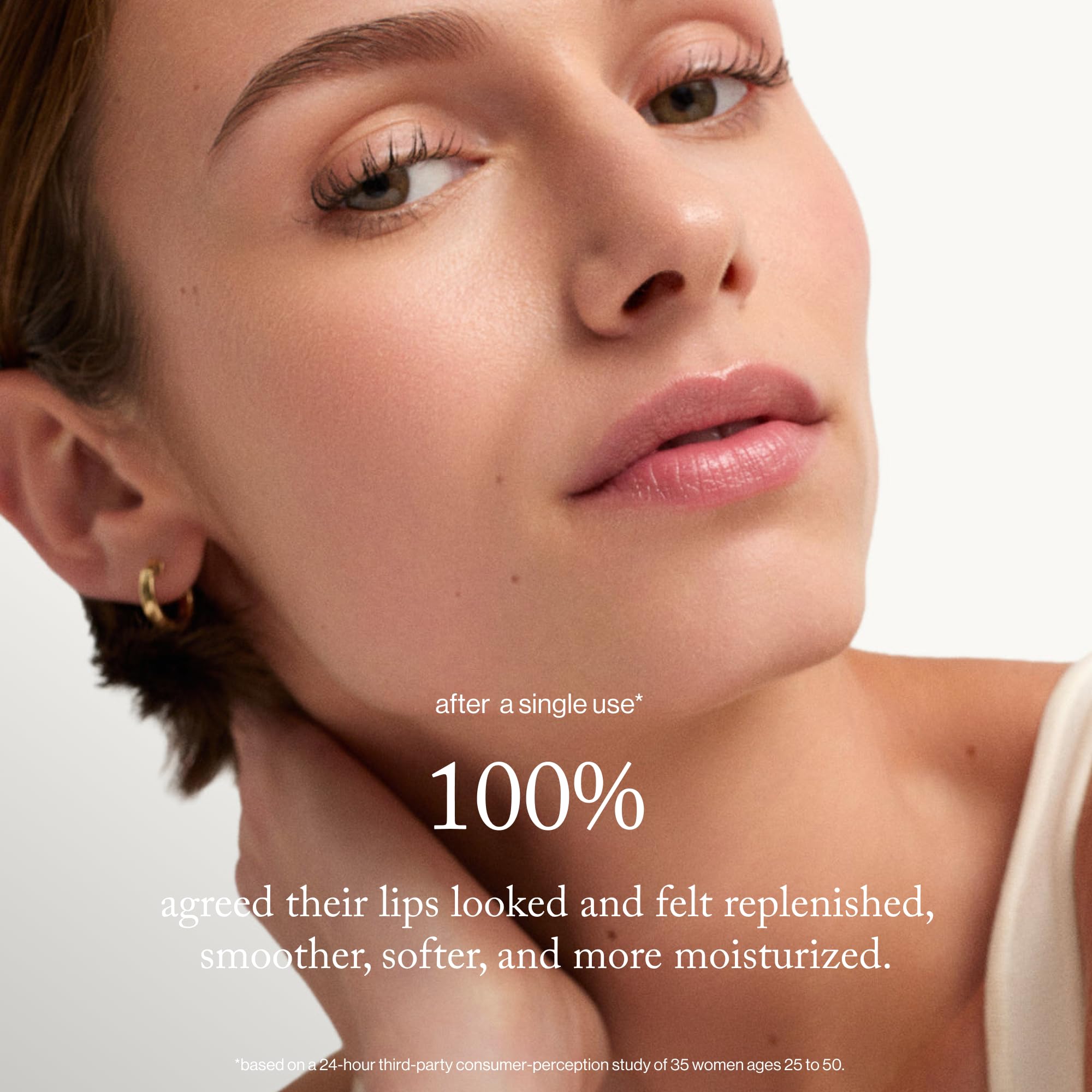 Goop Beauty Lip Balm Trio – Clean, Petroleum-Free Moisturizers in Clear, Garnet & Rose