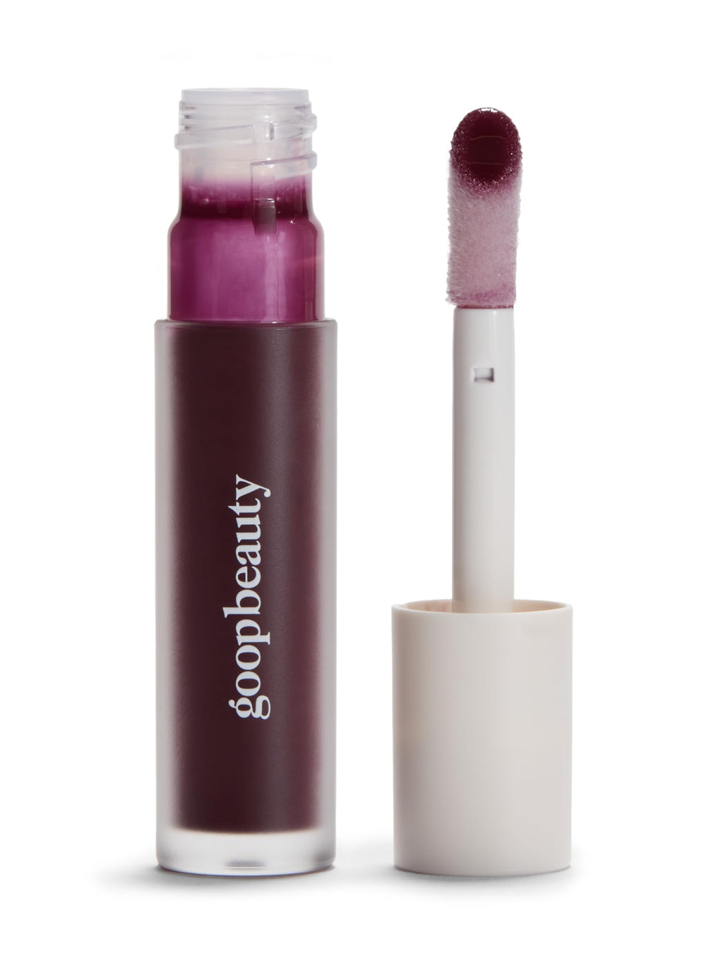 goop Beauty Hydra-Barrier Gel Gloss – Hydrating Lip Treatment in Fig (Sheer Aubergine) | Hyaluronic Acid + Vitamin E | 0.13 oz