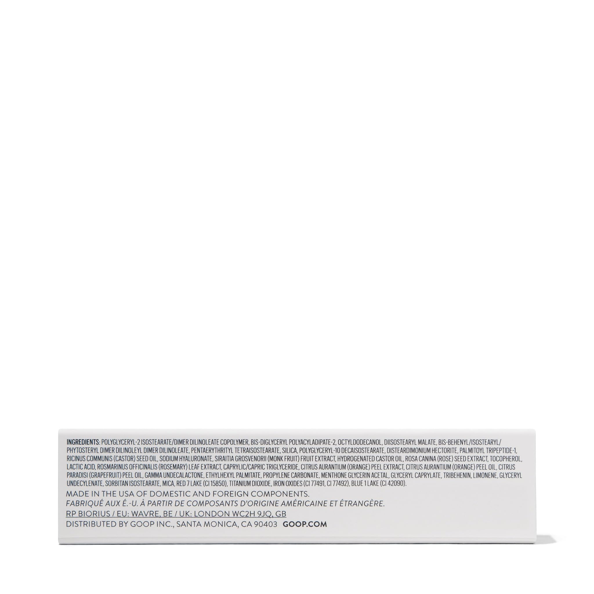 goop Beauty Hydra-Barrier Gel Gloss – Hydrating Lip Treatment in Fig (Sheer Aubergine) | Hyaluronic Acid + Vitamin E | 0.13 oz