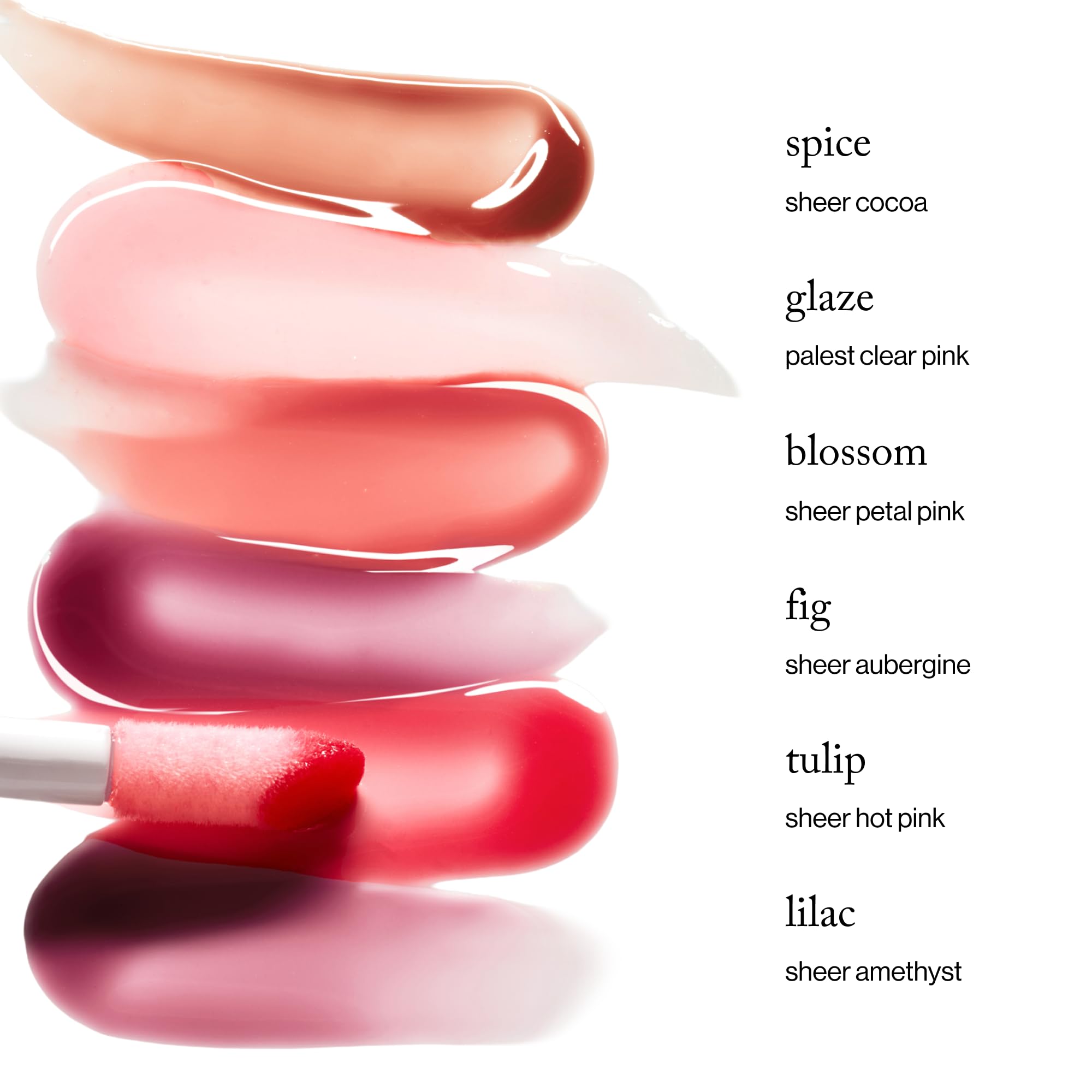 goop Beauty Hydra-Barrier Gel Gloss – Hydrating Lip Treatment in Fig (Sheer Aubergine) | Hyaluronic Acid + Vitamin E | 0.13 oz