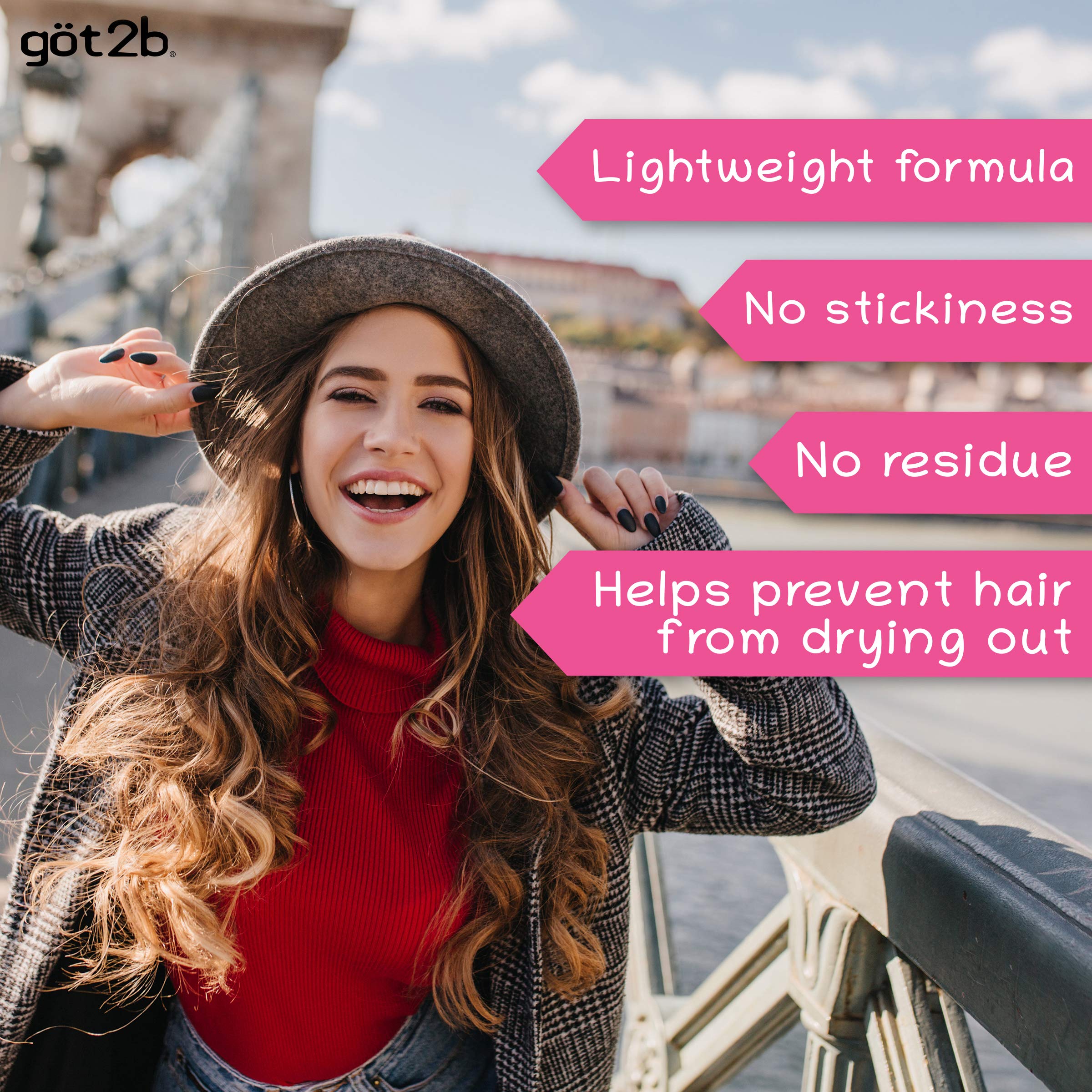 Got2b Insta Hold Flex Hold Hairspray – 9.1 oz | Lightweight, Fast-Drying Hold