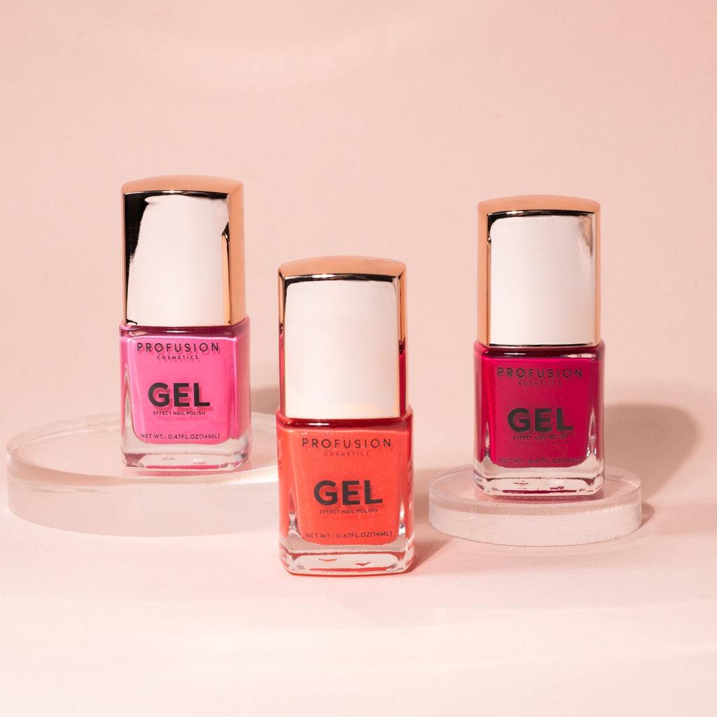 GO-TO BRIGHTS | 3 PC GEL EFFECT NAIL POLISH SET