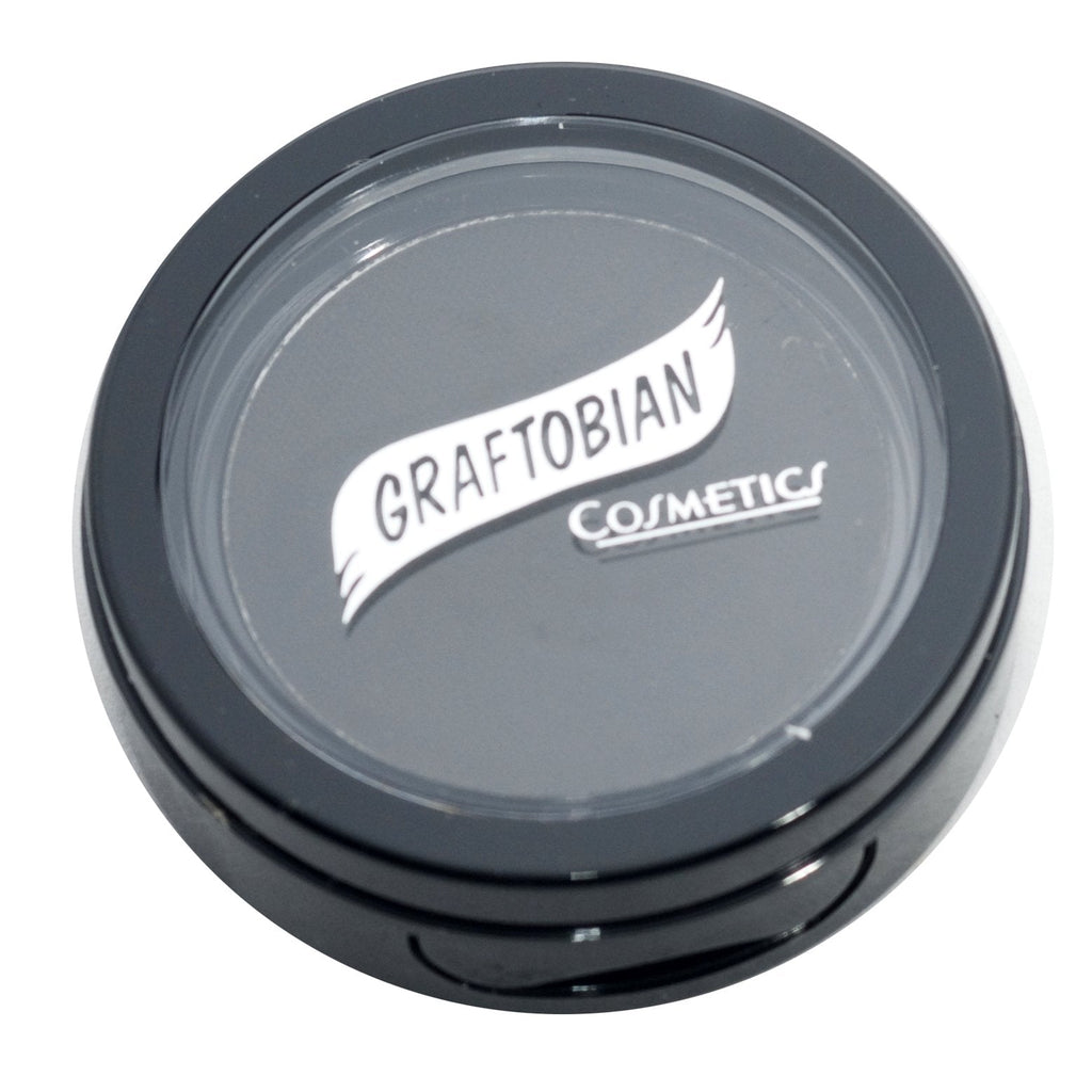 Graftobian Jet Black Cake Eyeliner – Smudge-Proof, Long-Lasting Water-Activated Powder
