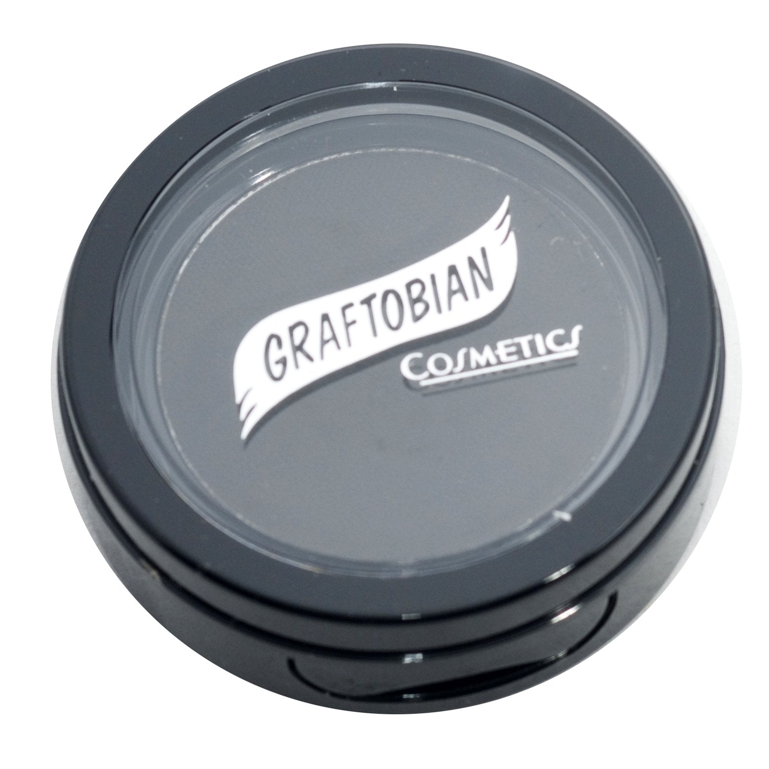 Graftobian Jet Black Cake Eyeliner – Smudge-Proof, Long-Lasting Water-Activated Powder