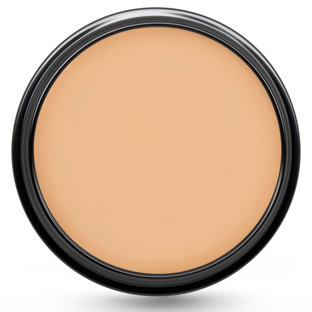 Graftobian HD Glamour Creme Foundation – 65 Shades, Weightless Full-Coverage (1/2 oz) – Deep Sunset