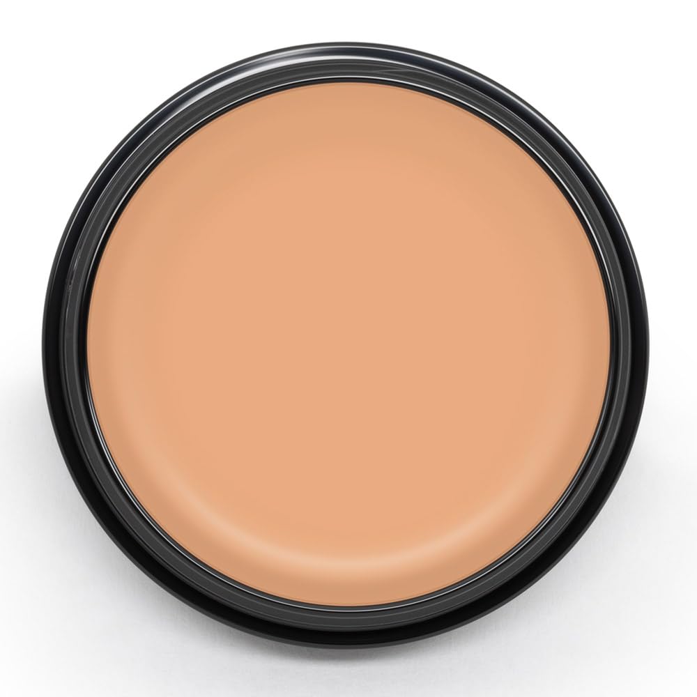 Graftobian HD Glamour Creme Foundation Maple Cream 1/2oz, 65 Shades, Lightweight Full Coverage