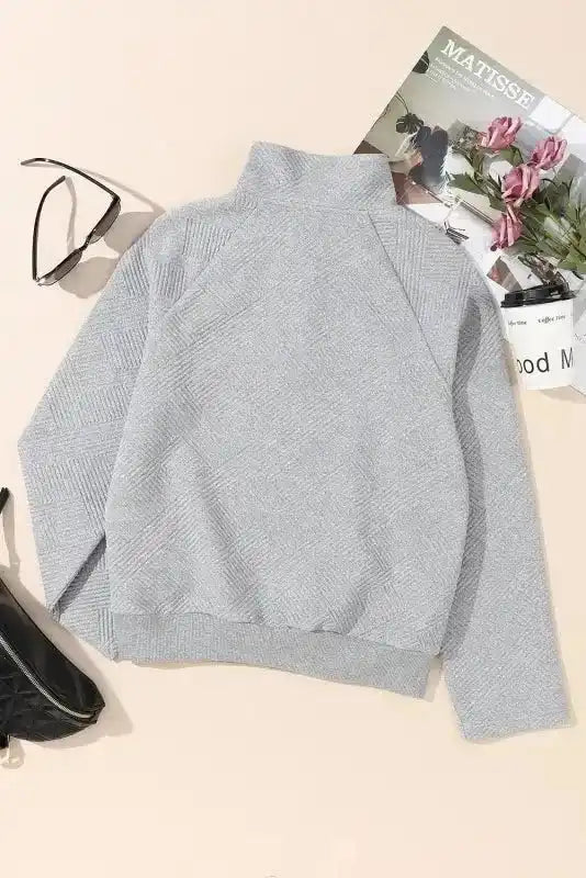 Gray Kangaroo Pocket Drawstring Hooded Mini Dress