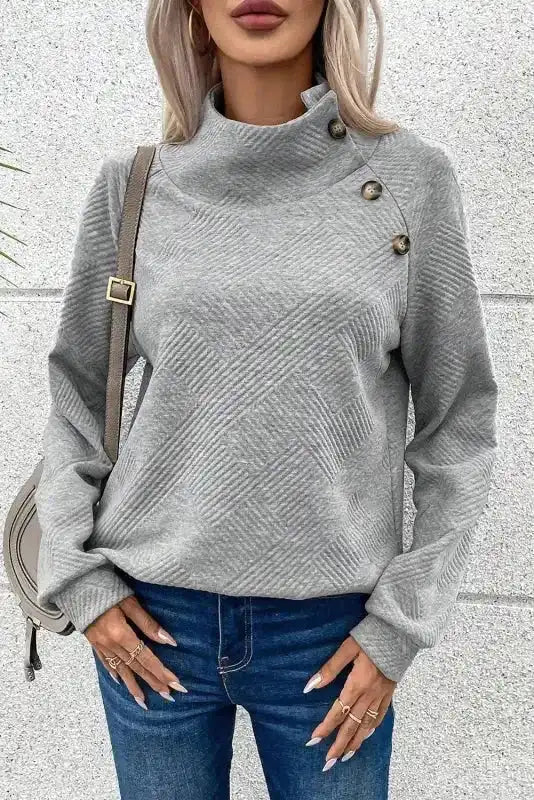 Gray Kangaroo Pocket Drawstring Hooded Mini Dress