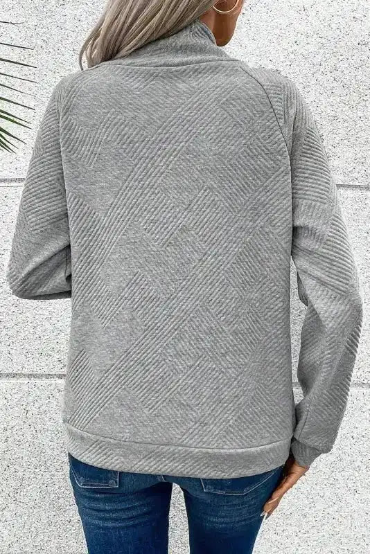 Gray Kangaroo Pocket Drawstring Hooded Mini Dress