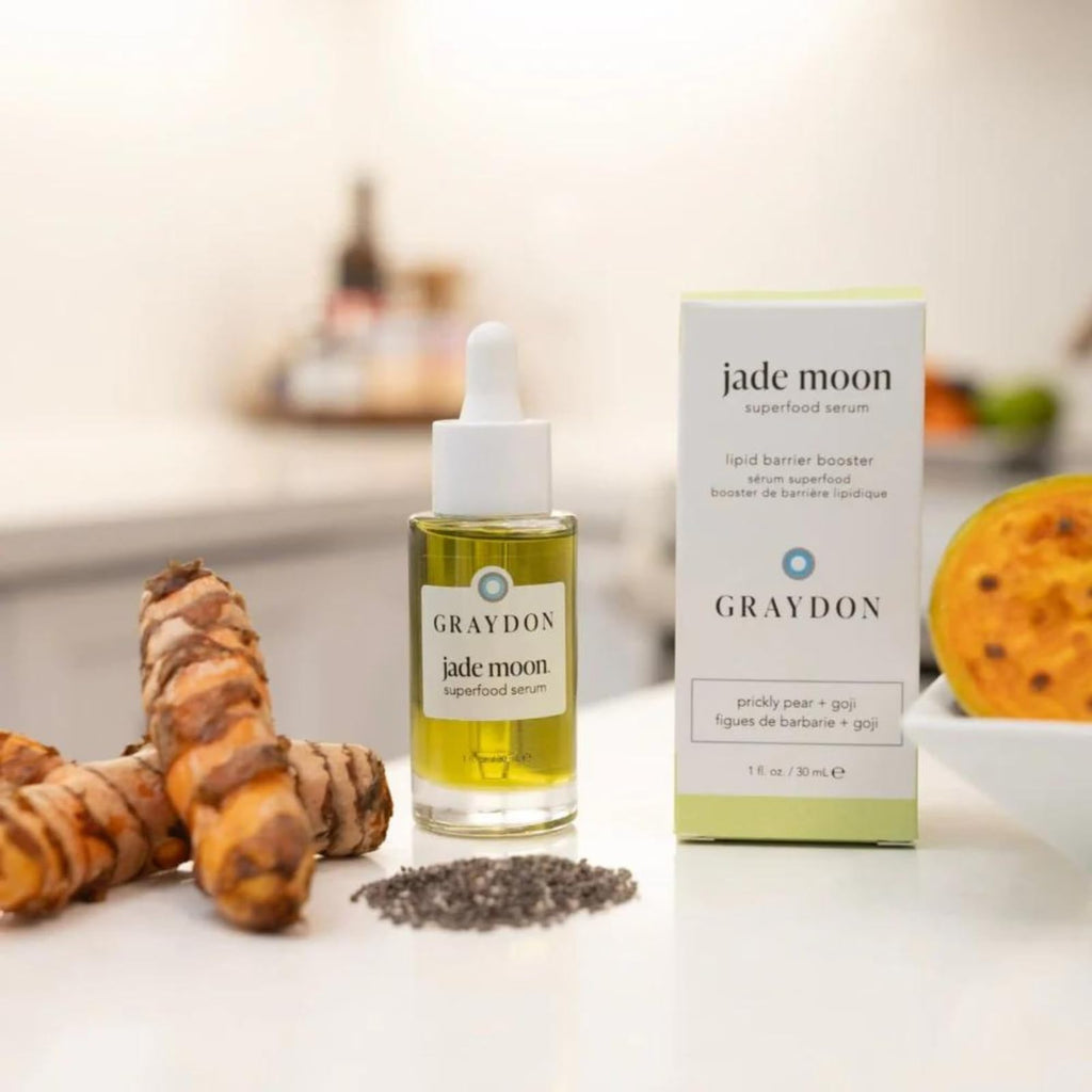 Graydon Jade Moon Superfood Serum — Hydration & Soothing Skincare (1oz)