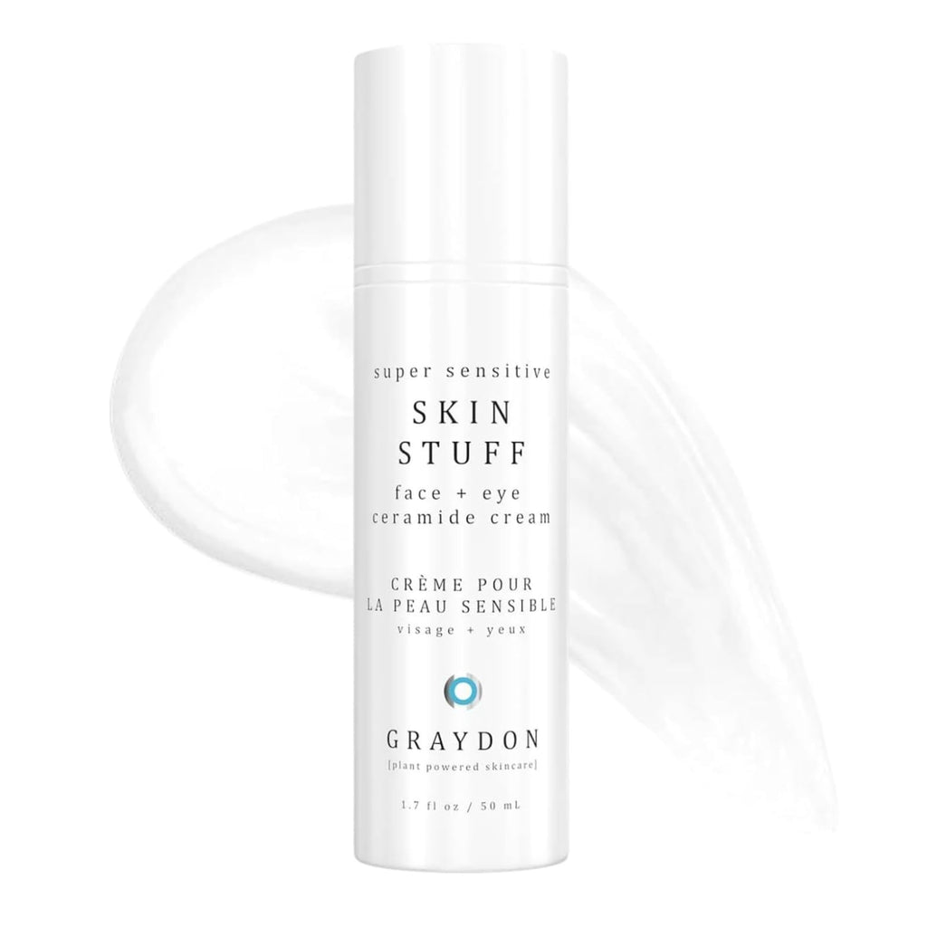 Graydon Skin Stuff Face & Eye Ceramide Moisturizing Cream | Intense Hydration for Sensitive, Acne-Prone Skin | 1.7 oz