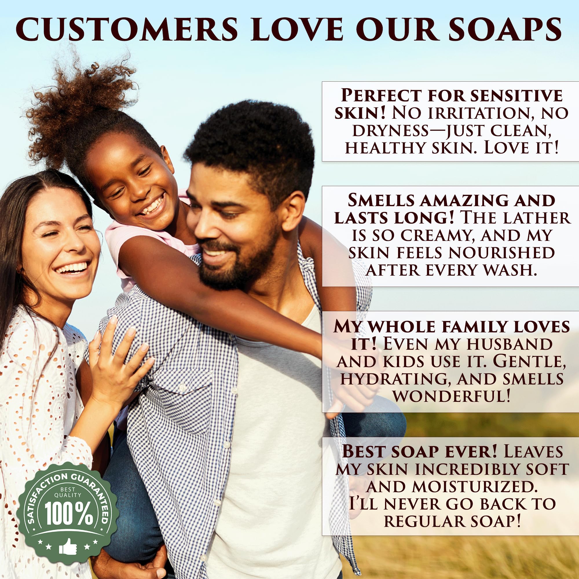 Goat Milk & Olive Oil Bar 3-Pack – Mango Papaya | The Grecian Soap Company | USA Made