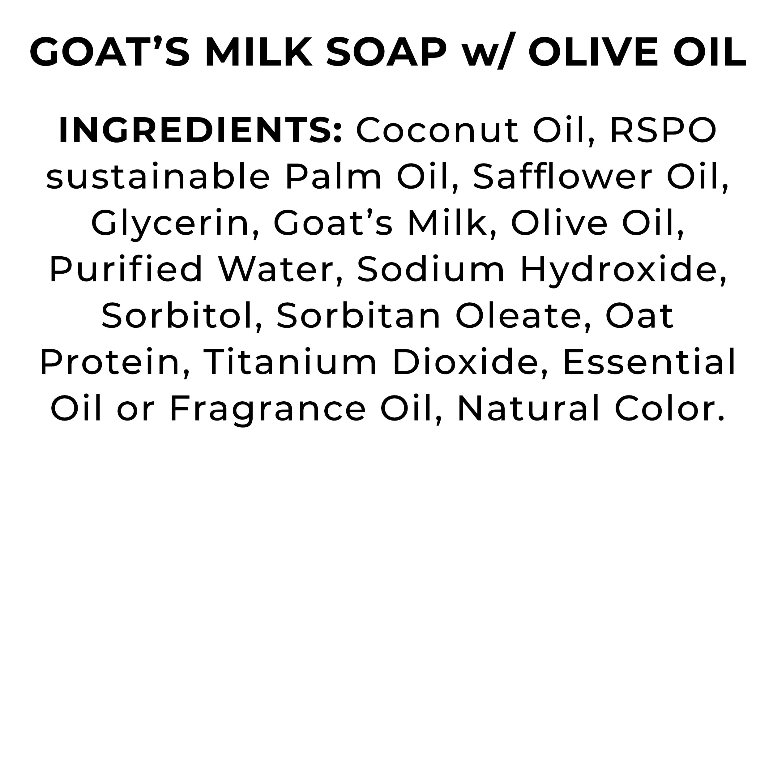 The Grecian Soap Company Goat Milk & Olive Oil Soap Bar – Lavender 3-Pack