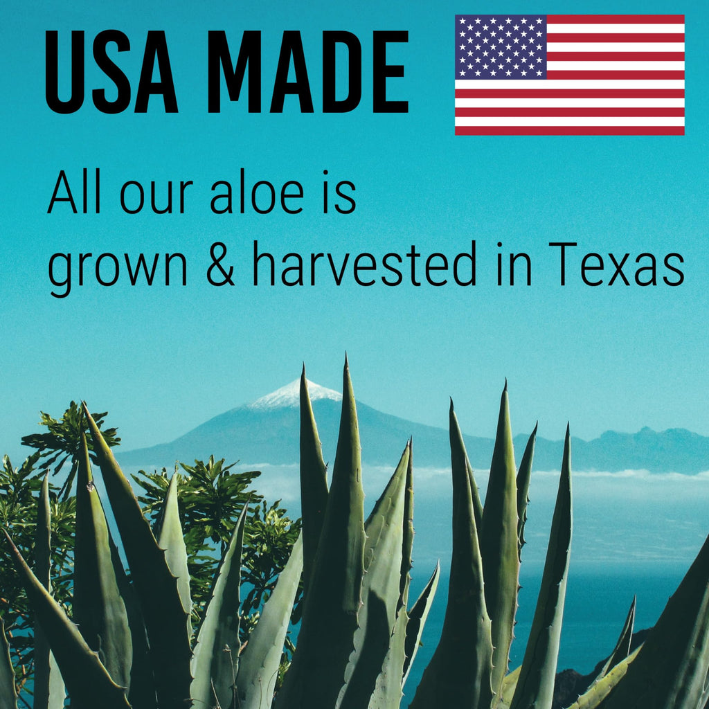 Green Leaf Naturals Amazing Aloe Vera Gel — 8oz, 100% Pure, Freshly Cut, Unscented