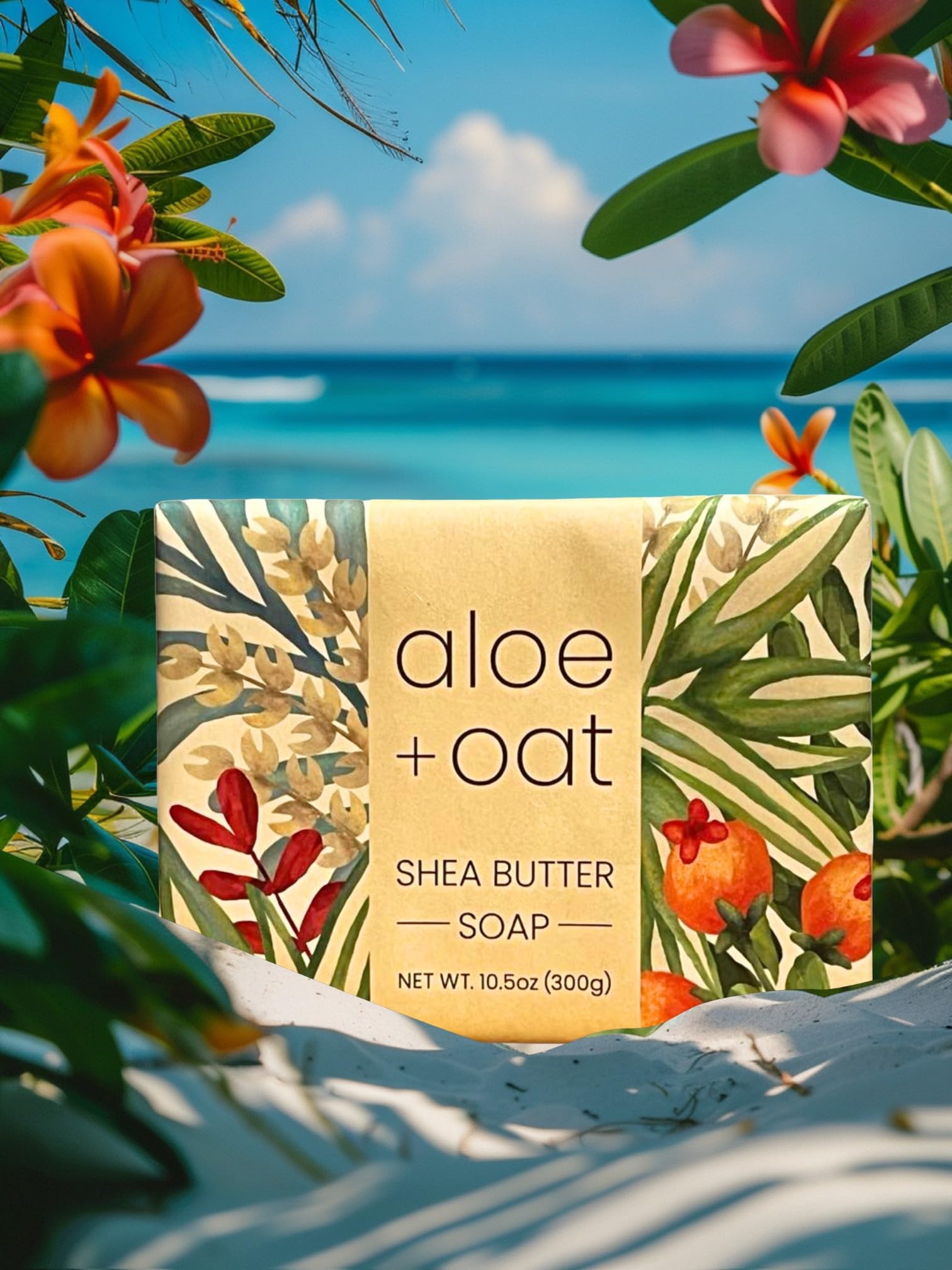 Greenwich Bay Aloe Oat Soap Bar 10.5 oz – Gentle Hydration & Rich Lather