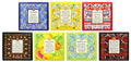Greenwich Bay Destination Exfoliating Spa Soaps 7 Piece Set of 6.35 oz Bars — Travel to London, Kyoto, Tahiti, Paris, Fiji, Morocco, and Sicily