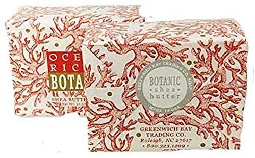 Greenwich Bay Trading Company Set of Two 10.5 oz Shea Butter Soap Bars – Ocean Riche