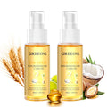 GREEONIL Hair Oil with Argan, Coconut & Olive Oils – Nourish, Smooth Frizz & Shine (2 Pack)