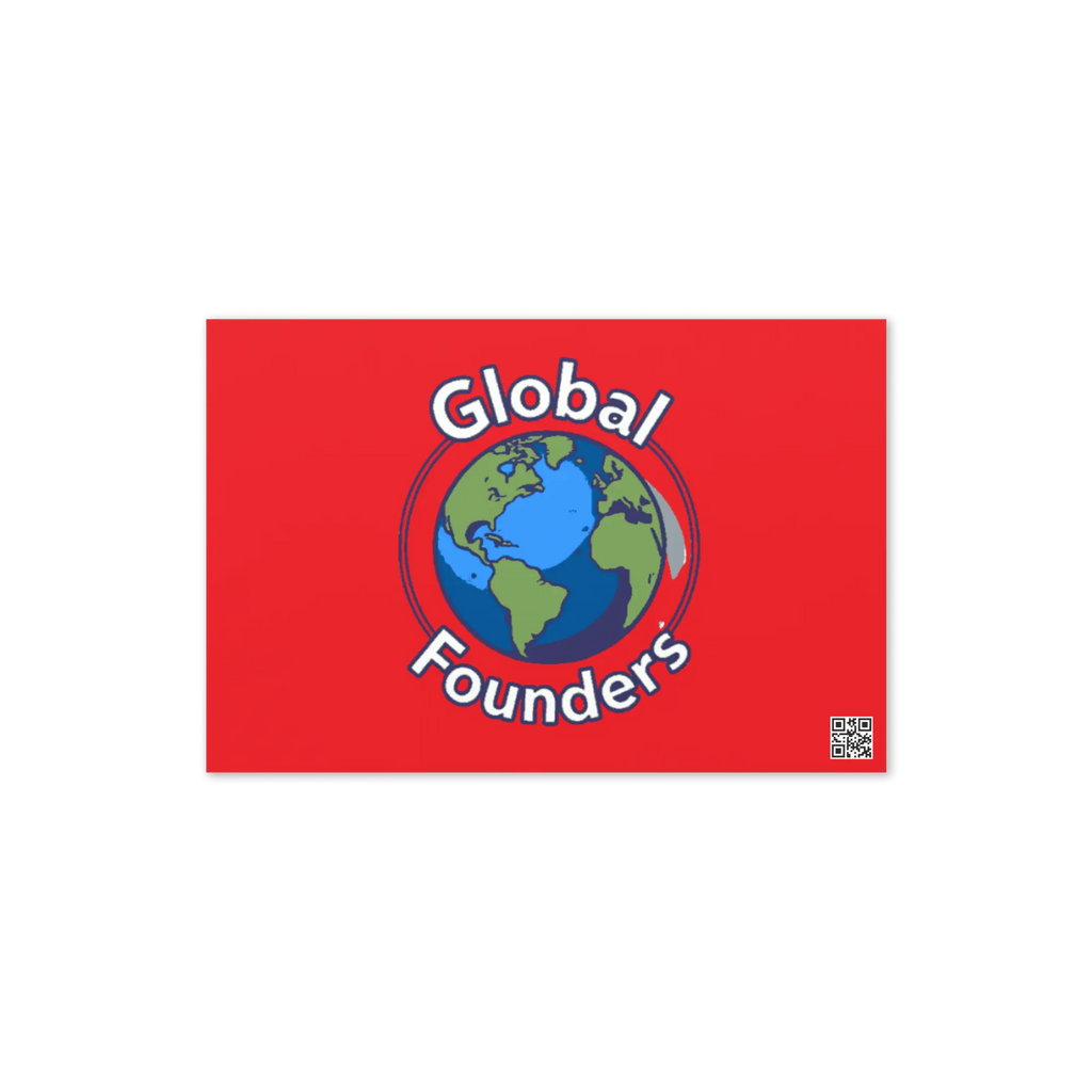 Global Founders Greeting card