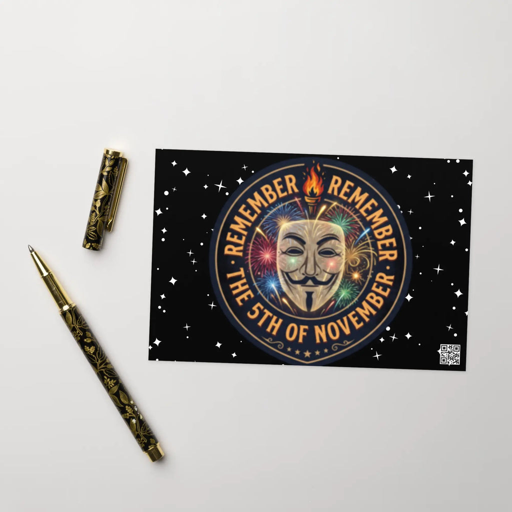 Guy Fawkes Greeting card