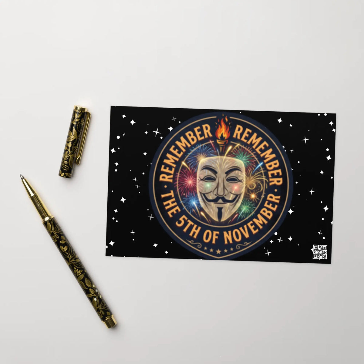 Guy Fawkes Greeting card